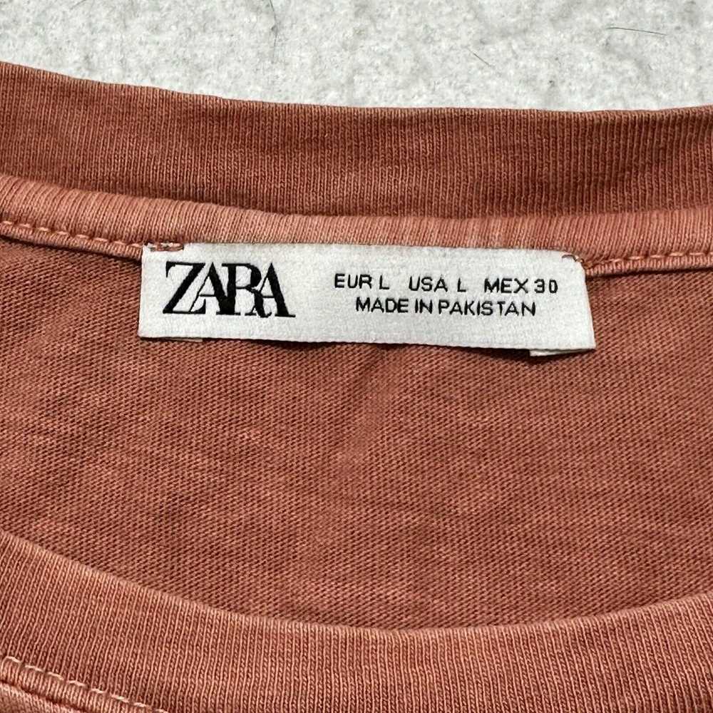 Zara Zara Large Sleeveless Pullover Tank Top Crop… - image 3