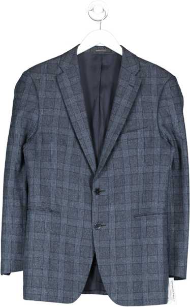 boggi Blue Wool And Cashmere Milano Blazer UK 38" 