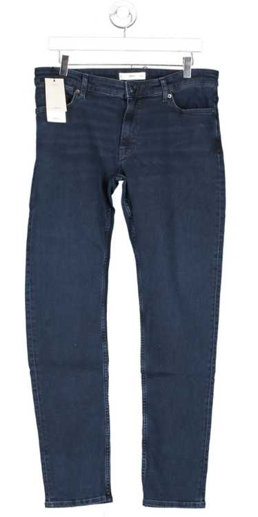 MANGO Blue Slim Fit Ultra Soft Touch Patrick Jeans