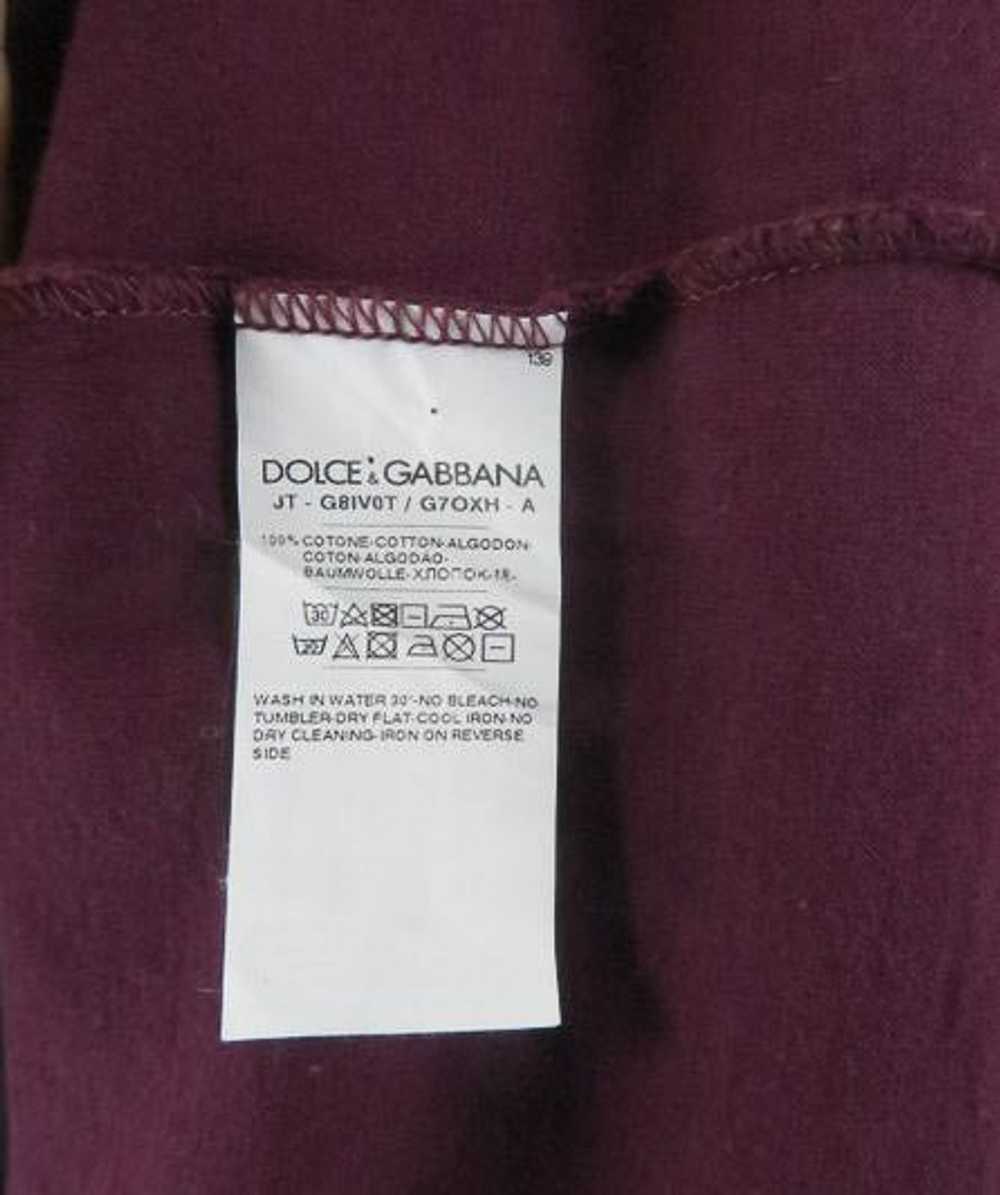 Dolce & Gabbana Red Millennials T Shirt UK M - image 3
