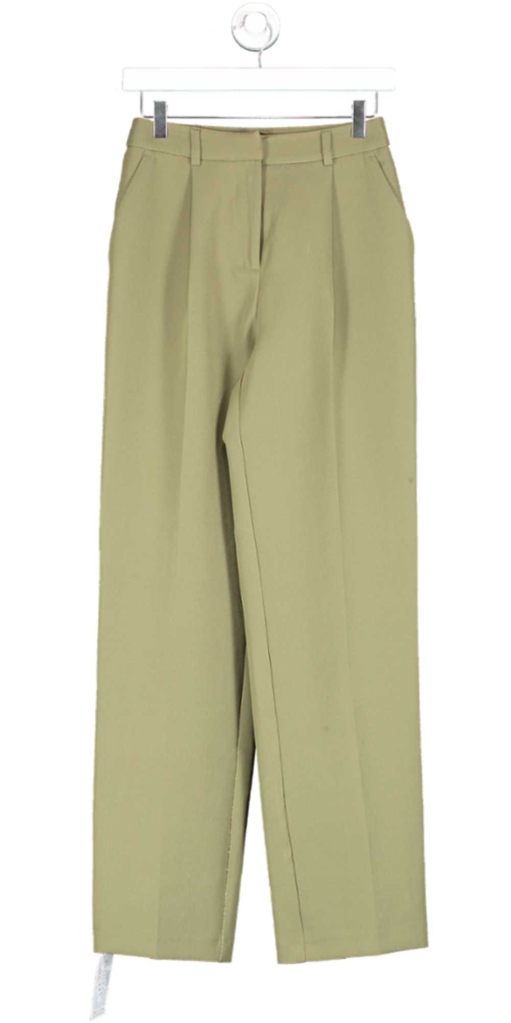 Nasty Gal Green Premium Tailored Wide Leg Trouser… - image 1