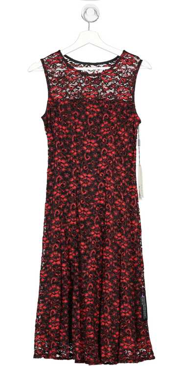 Roman Originals Red Shimmer Lace Skaterdress UK 12