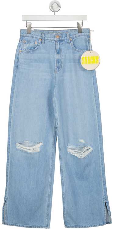 Mother Snacks Blue The Fun Dip Puddle Slice Jeans… - image 1