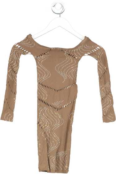 Poster Girl Brown Sonya Playsuit One Size