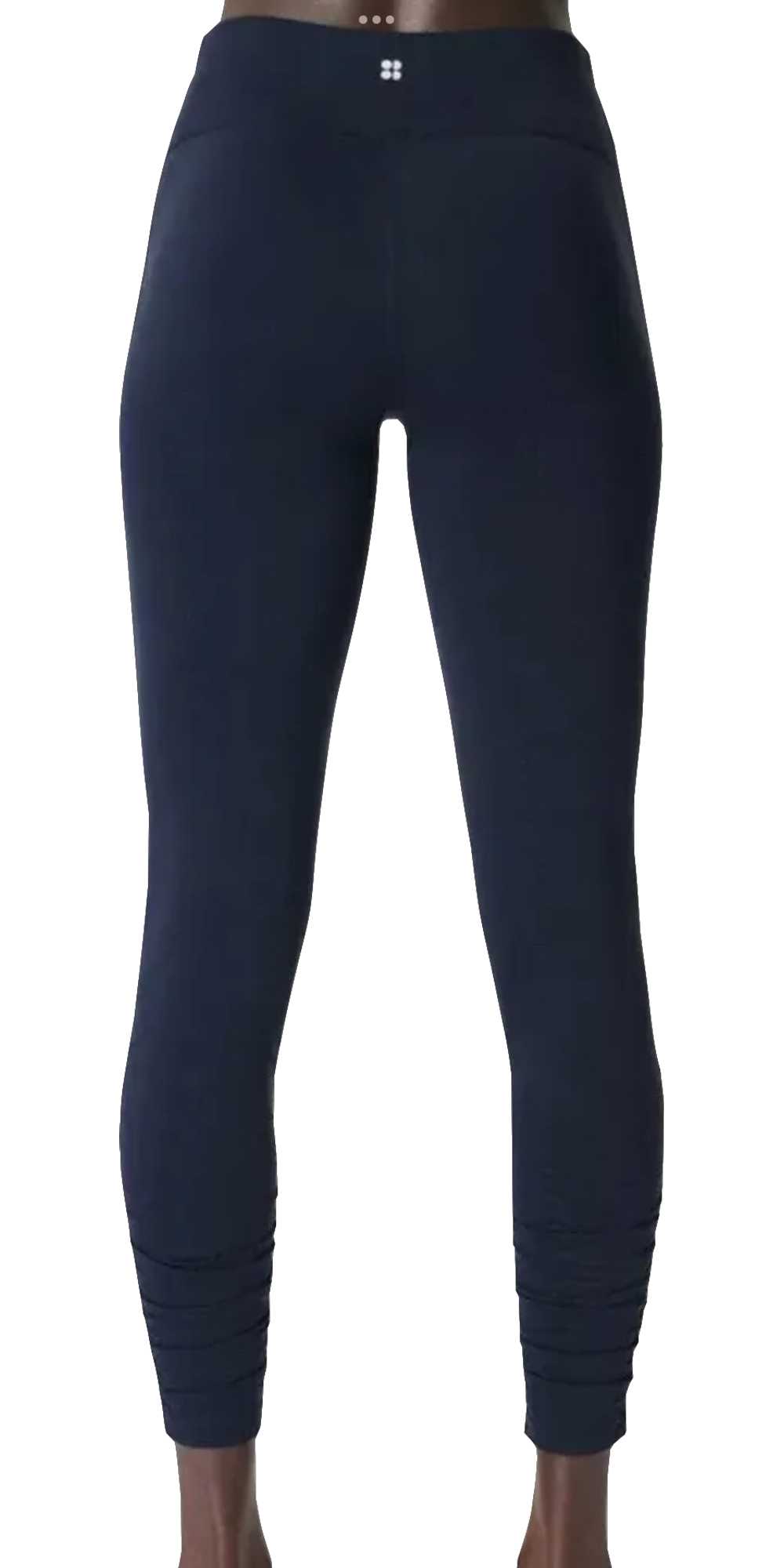 Sweaty Betty Blue 7/8 All Day Ruched Hem Leggings… - image 3