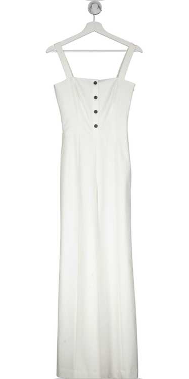 Staud White Snow-white Tao Jumpsuit UK 4