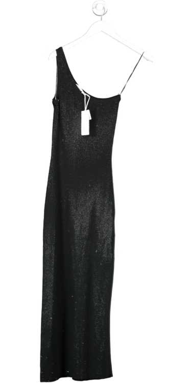 Seafolly Black Knitted One Shoulder Dress UK XS