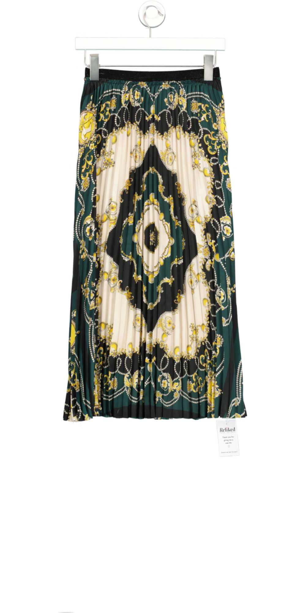 ZARA Multicoloured Trf Collection Printed Pleated… - image 1