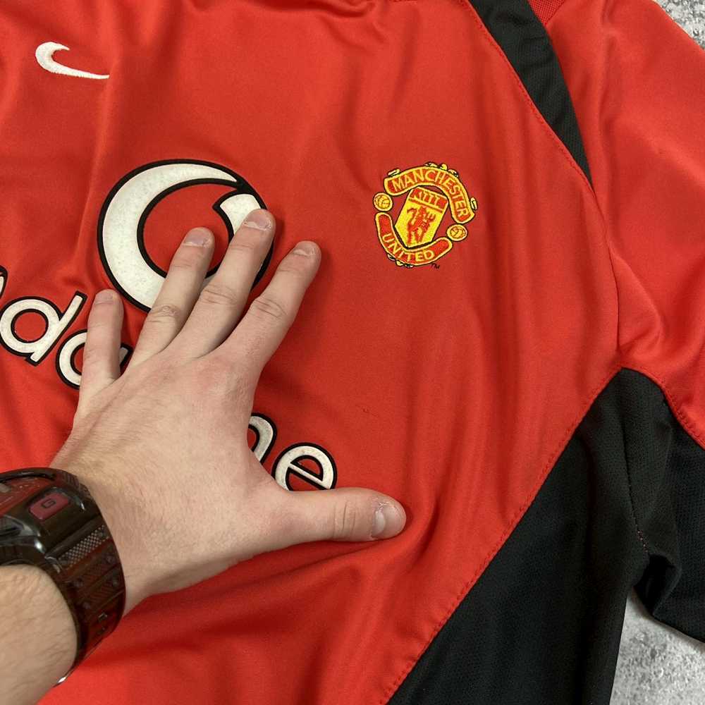 Manchester United × Nike × Soccer Jersey 2002/04 … - image 7