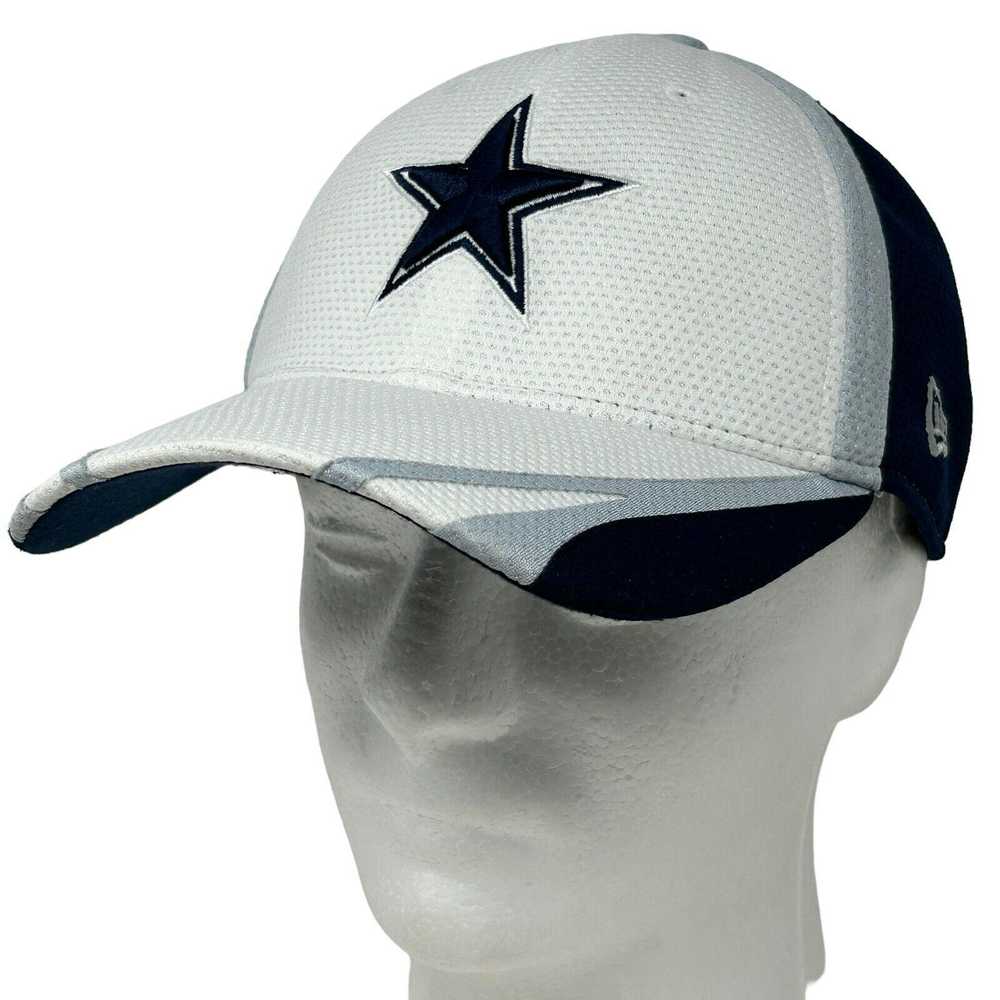 New Era Dallas Cowboys Hat Blue White New Era 39T… - image 1