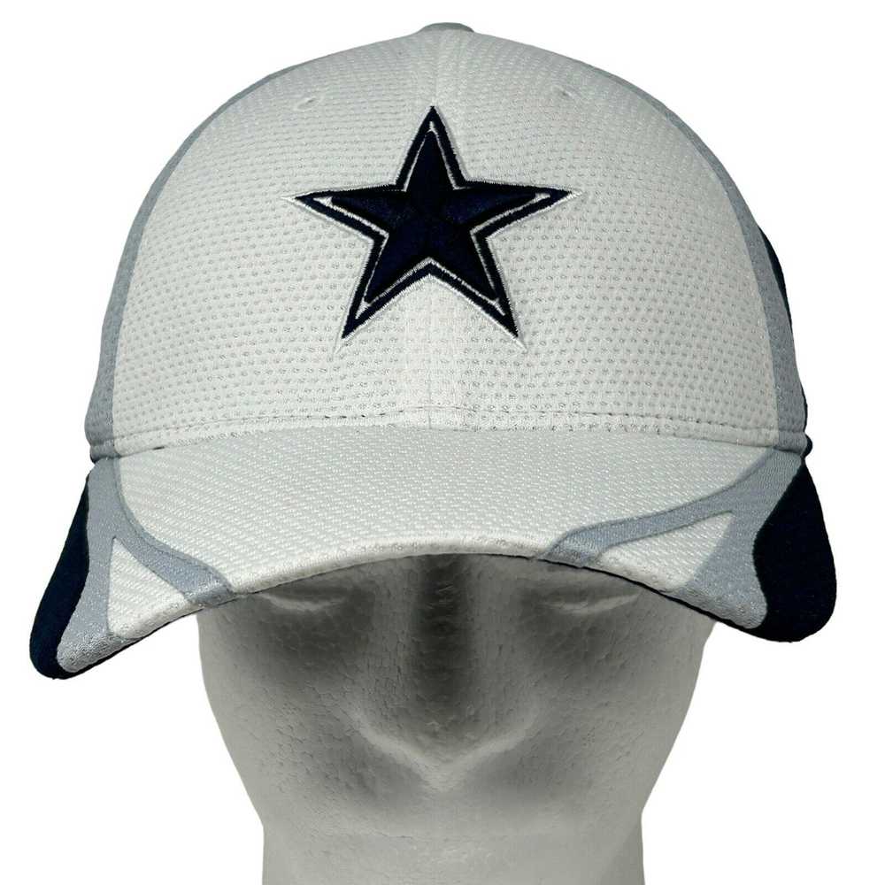 New Era Dallas Cowboys Hat Blue White New Era 39T… - image 2