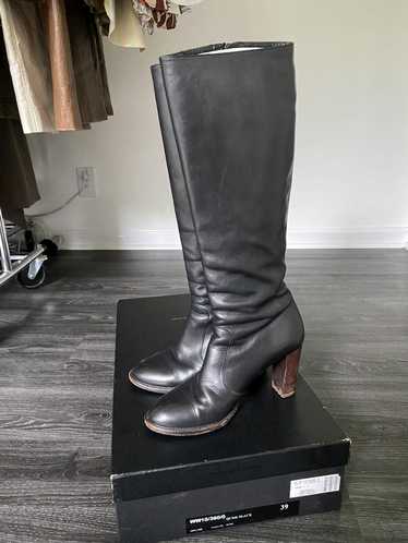 Dries Van Noten Calf high heeled boots