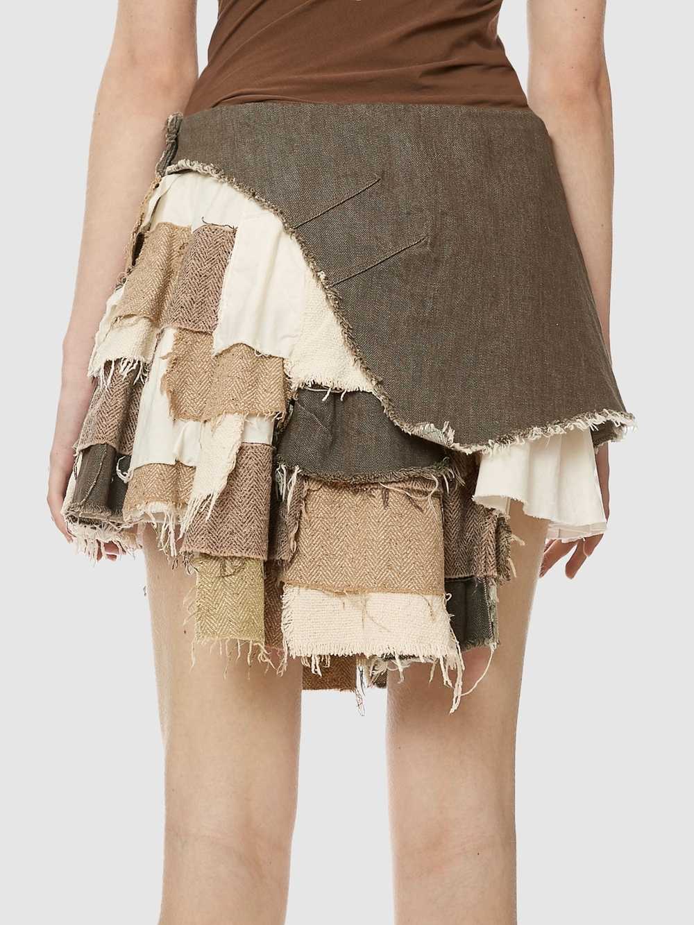 Michiko Koshino Patchwork Skirt - image 5