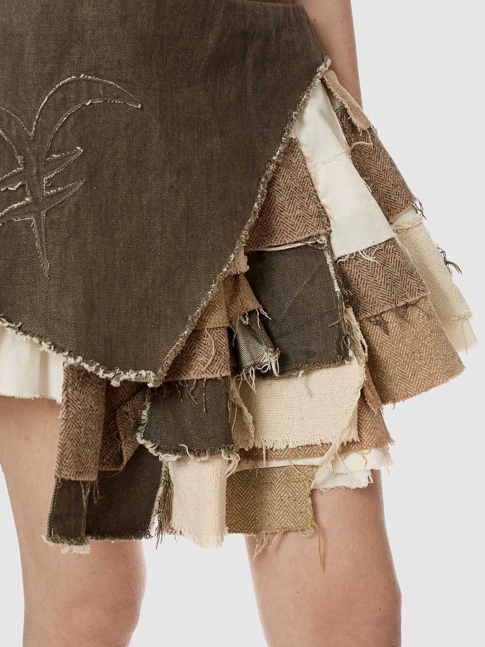 Michiko Koshino Patchwork Skirt - image 6