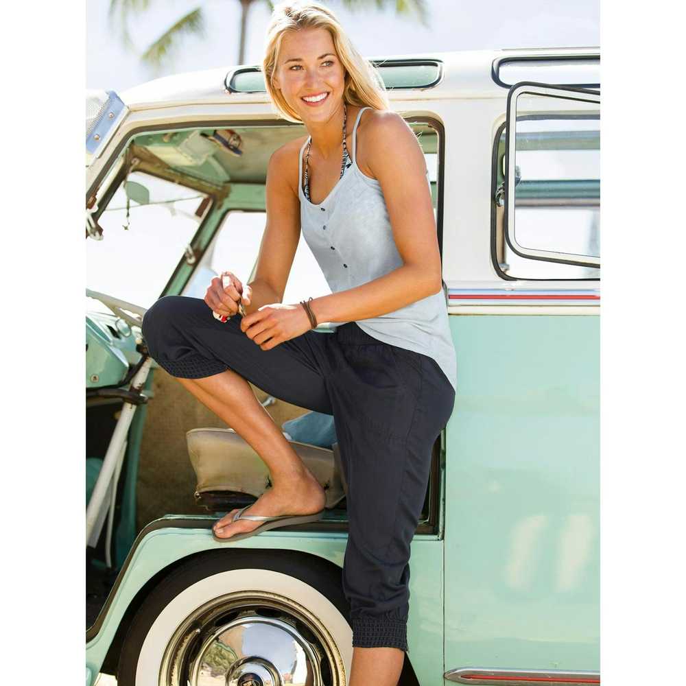 Athleta Athleta Benicia Capri Blue Crop Pants siz… - image 11