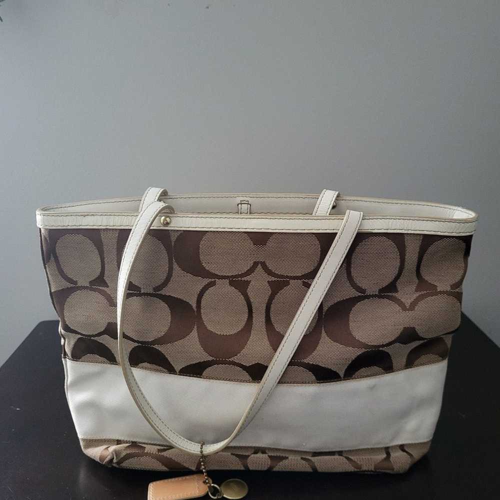 vintage Coach handbag purse - image 2