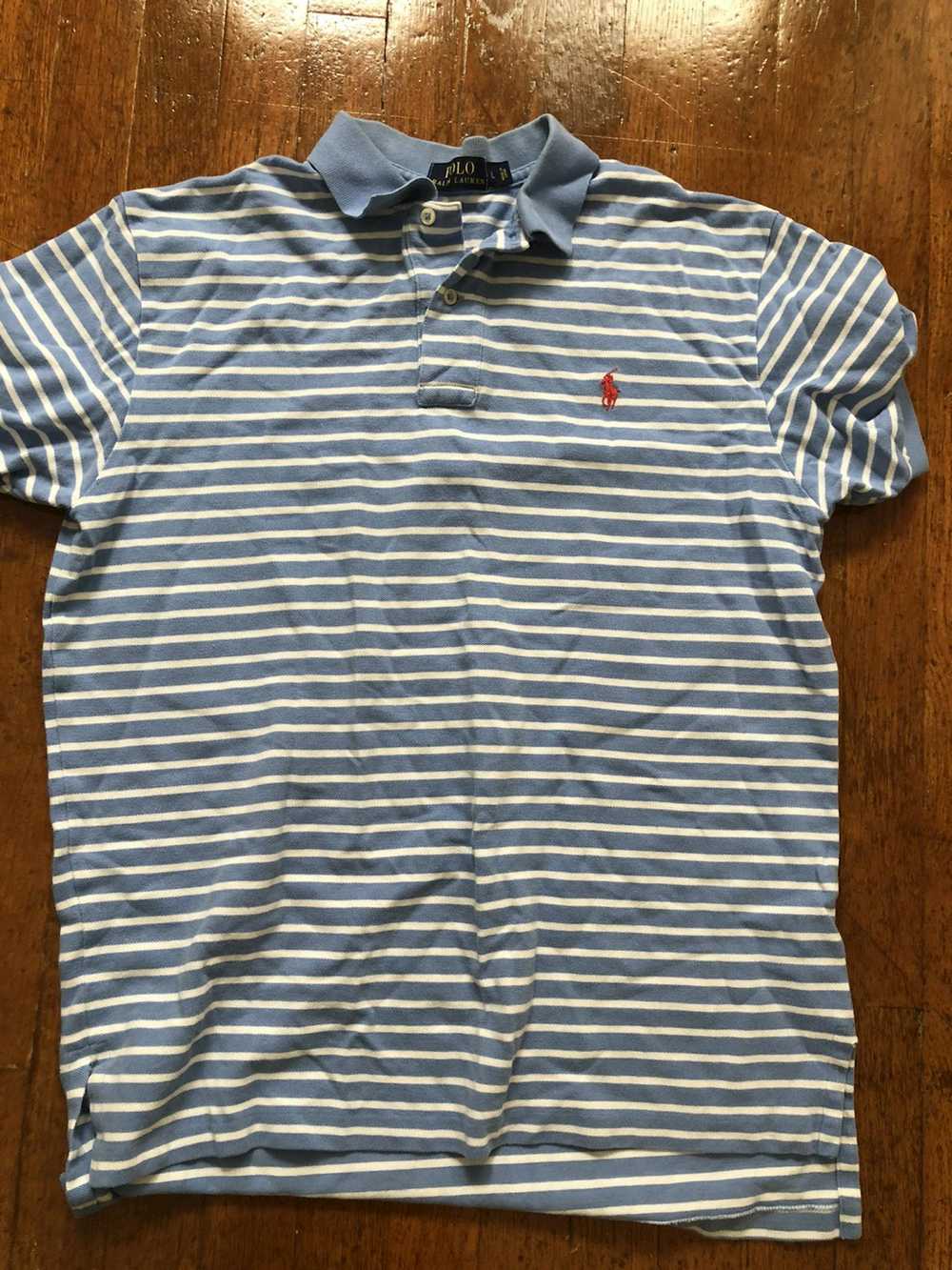 Polo Ralph Lauren Blue and White Ralph Lauren Polo - image 1