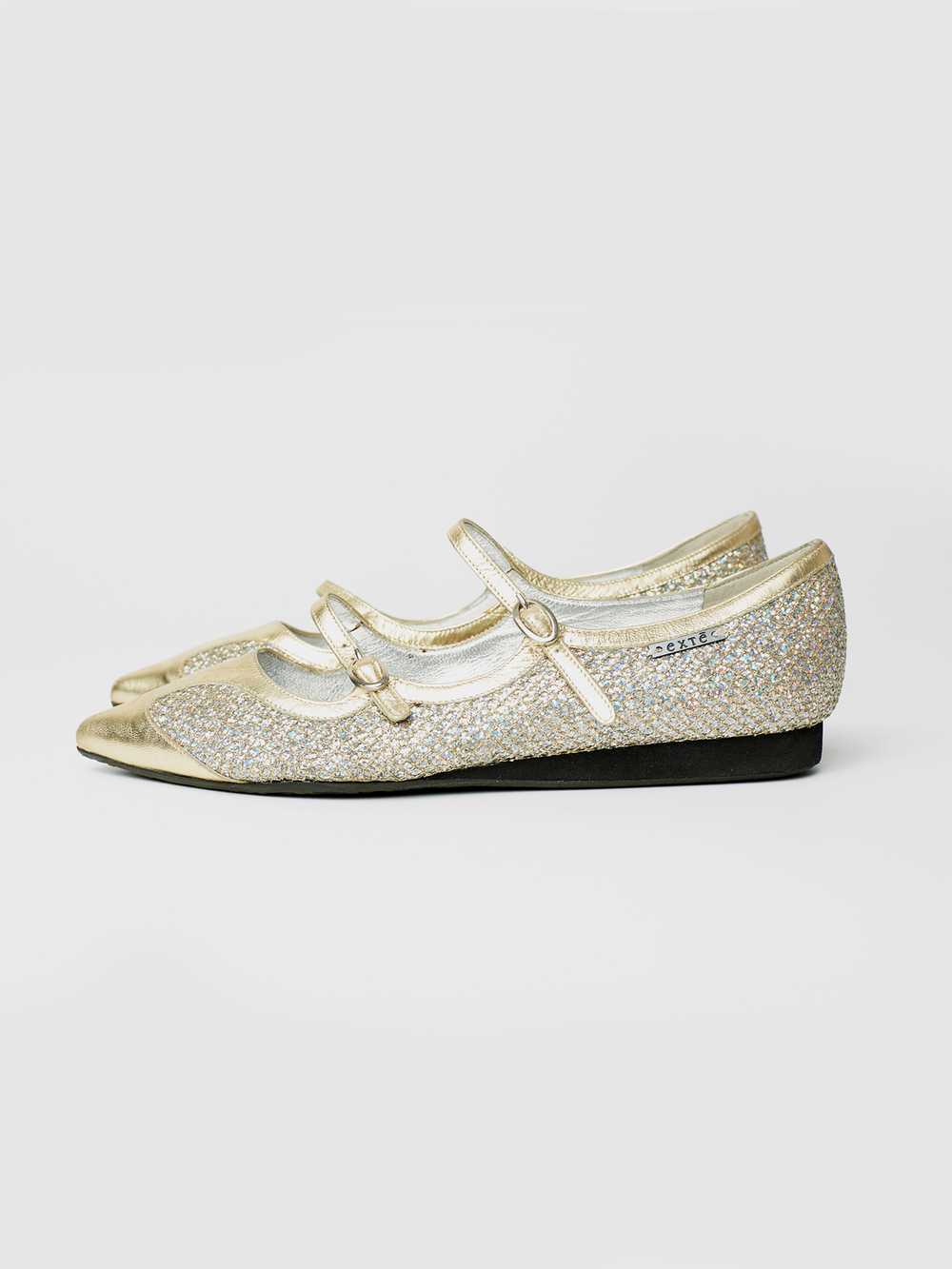 Extè Iridescent Glittery Flats - image 3