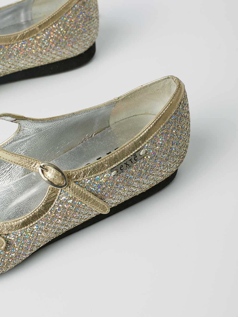 Extè Iridescent Glittery Flats - image 4