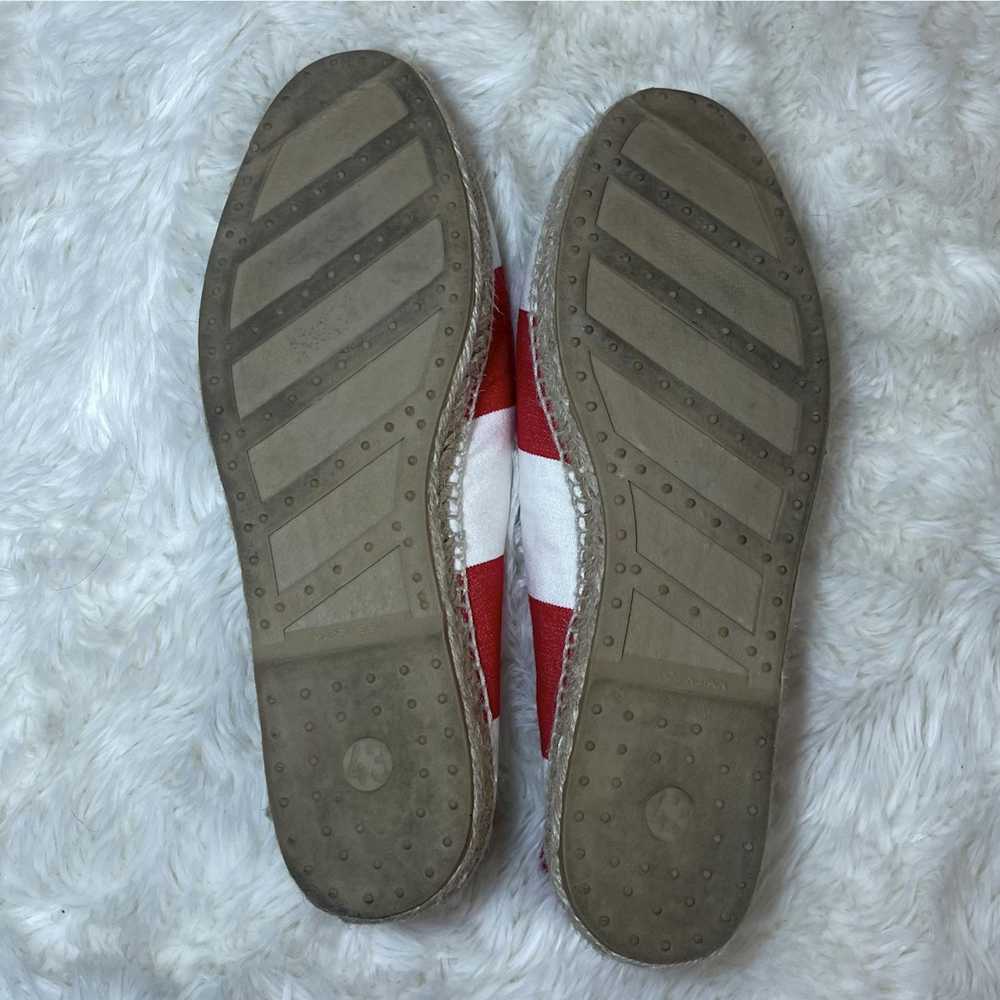 Stubbs & Wootton Red and White Striped Espadrilles - image 3