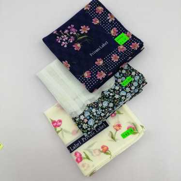 Vintage Private Label Combo 3 pcs Handkerchief/Ba… - image 1