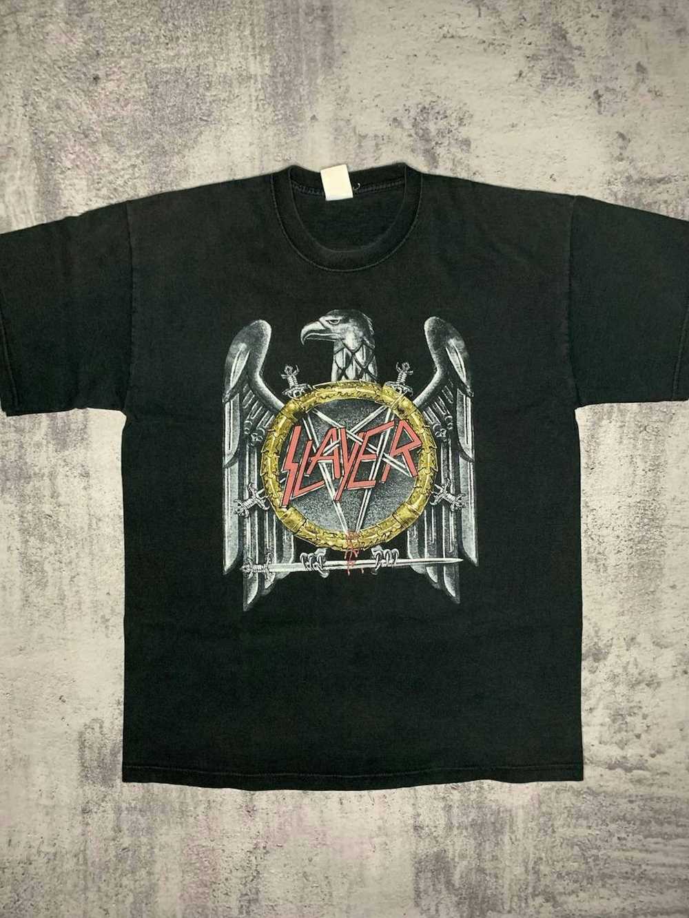Band Tees × Slayer × Vintage 2003 Slayer shirt li… - image 5