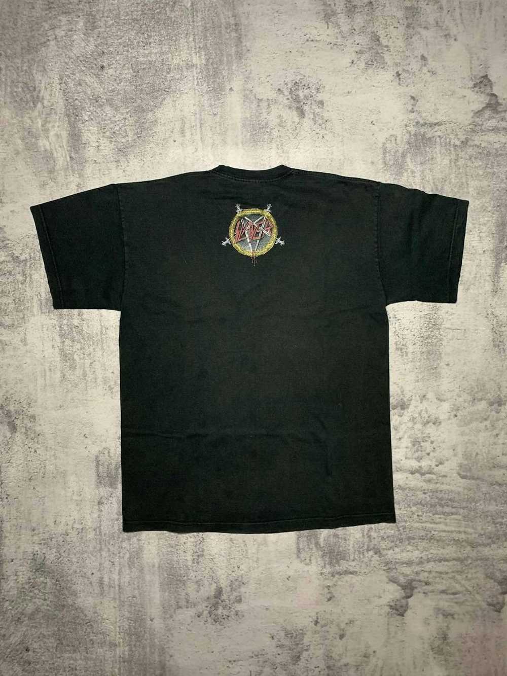 Band Tees × Slayer × Vintage 2003 Slayer shirt li… - image 7