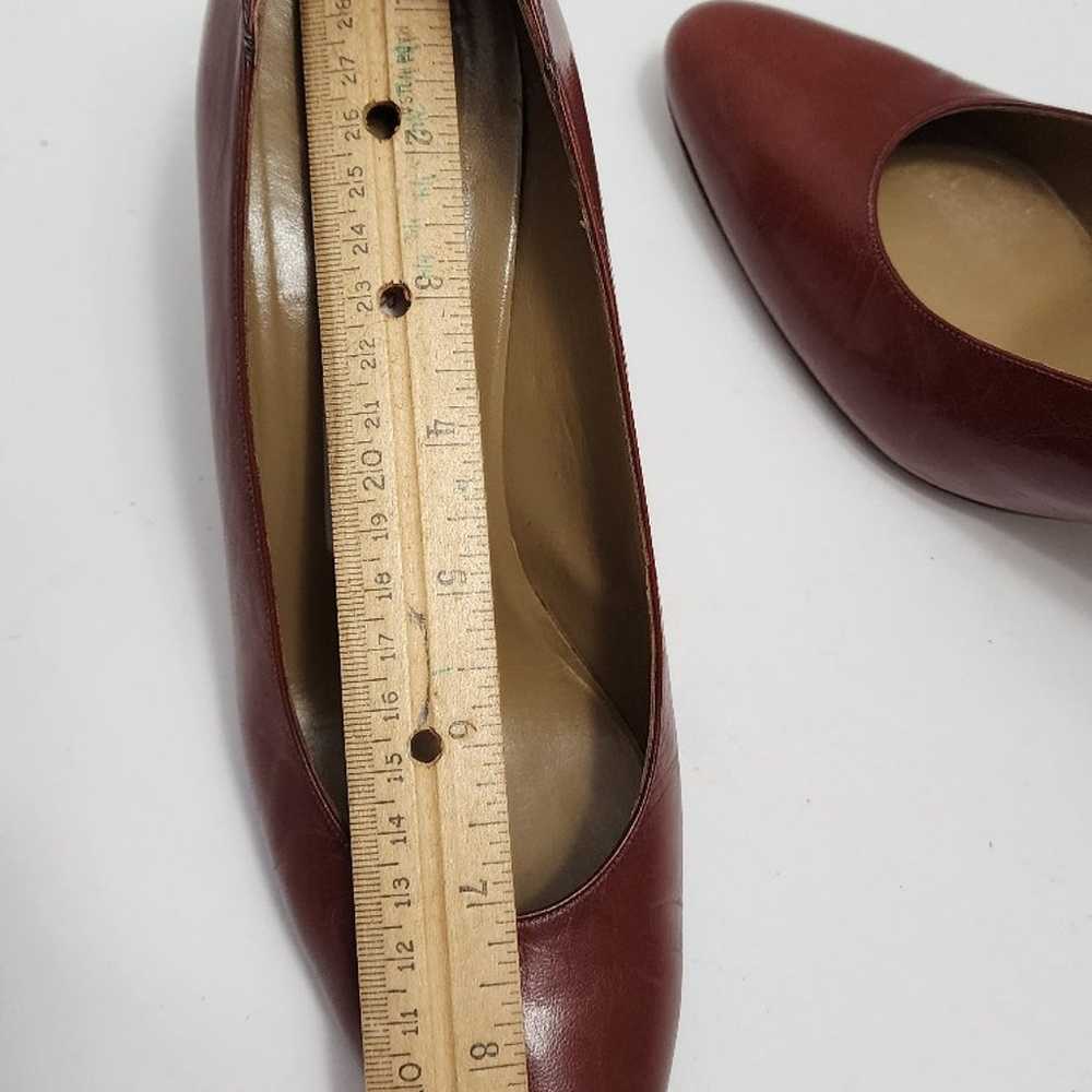 Vintage Perry Ellis Portfolio Brown heels - image 9