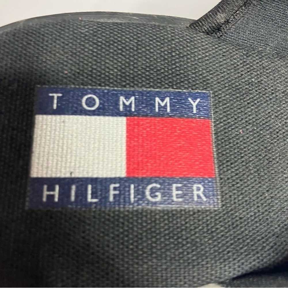 Y2K Tommy Hilfiger black mules size 10 - image 6