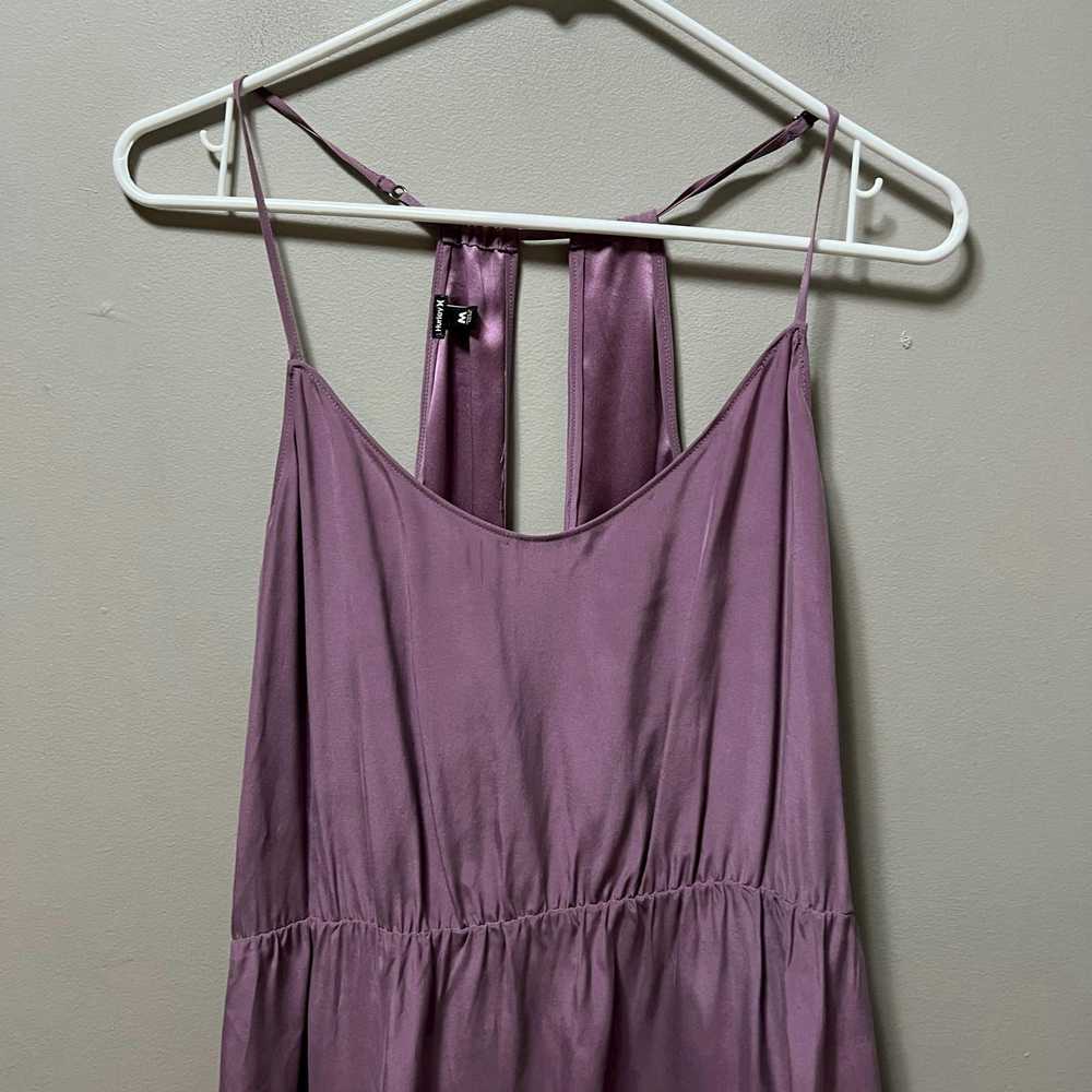 Hurley Hurley Purple Mini Dress 100% Silk size me… - image 2