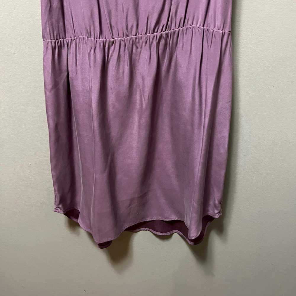 Hurley Hurley Purple Mini Dress 100% Silk size me… - image 3