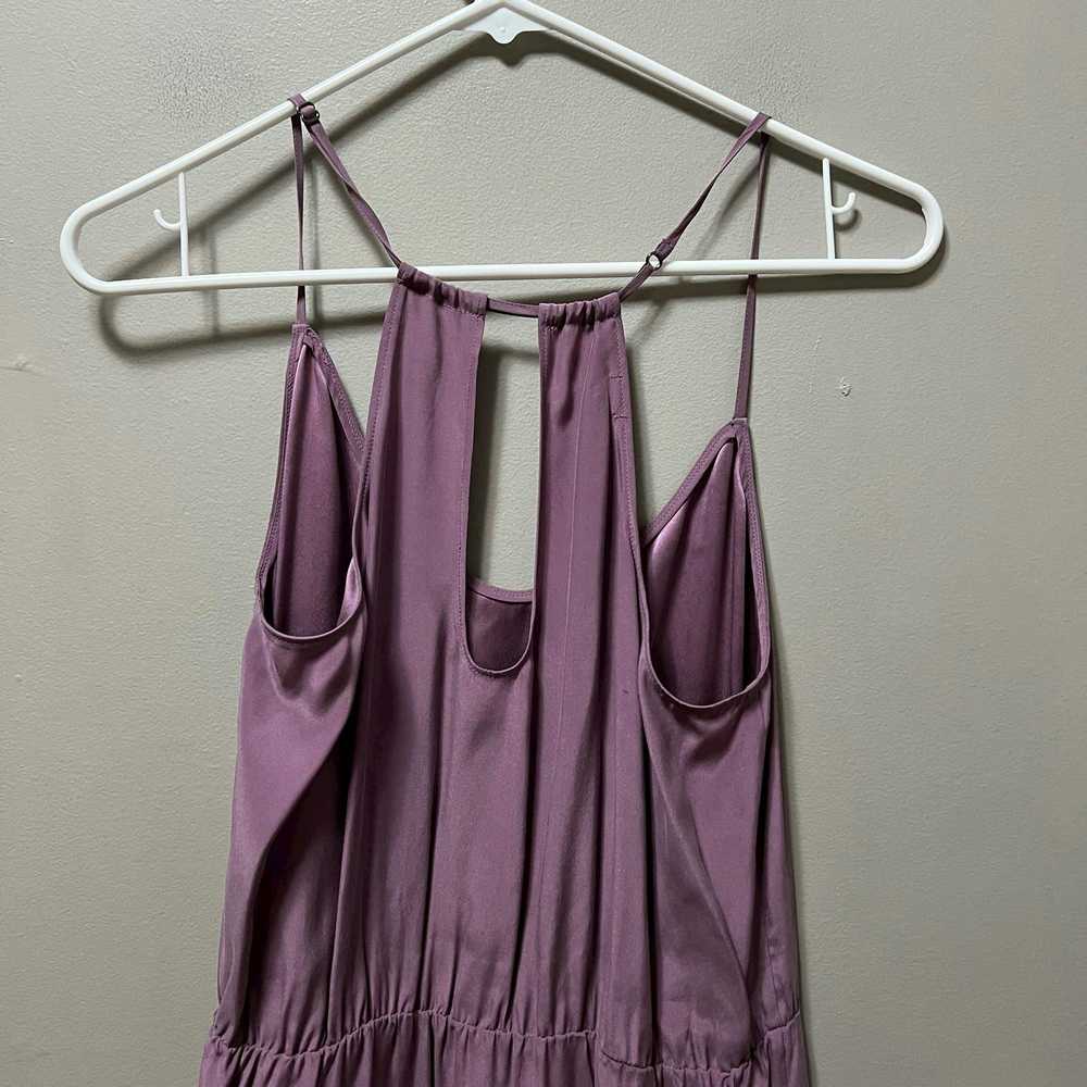 Hurley Hurley Purple Mini Dress 100% Silk size me… - image 4