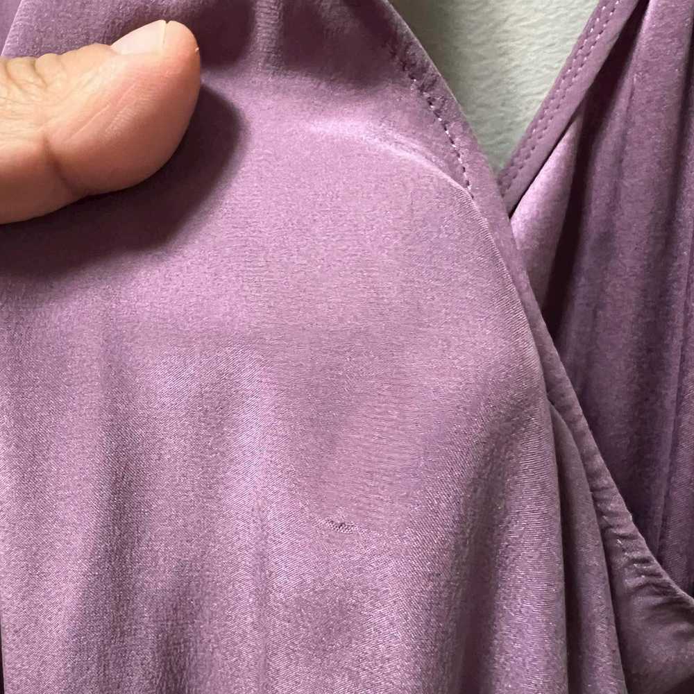 Hurley Hurley Purple Mini Dress 100% Silk size me… - image 7