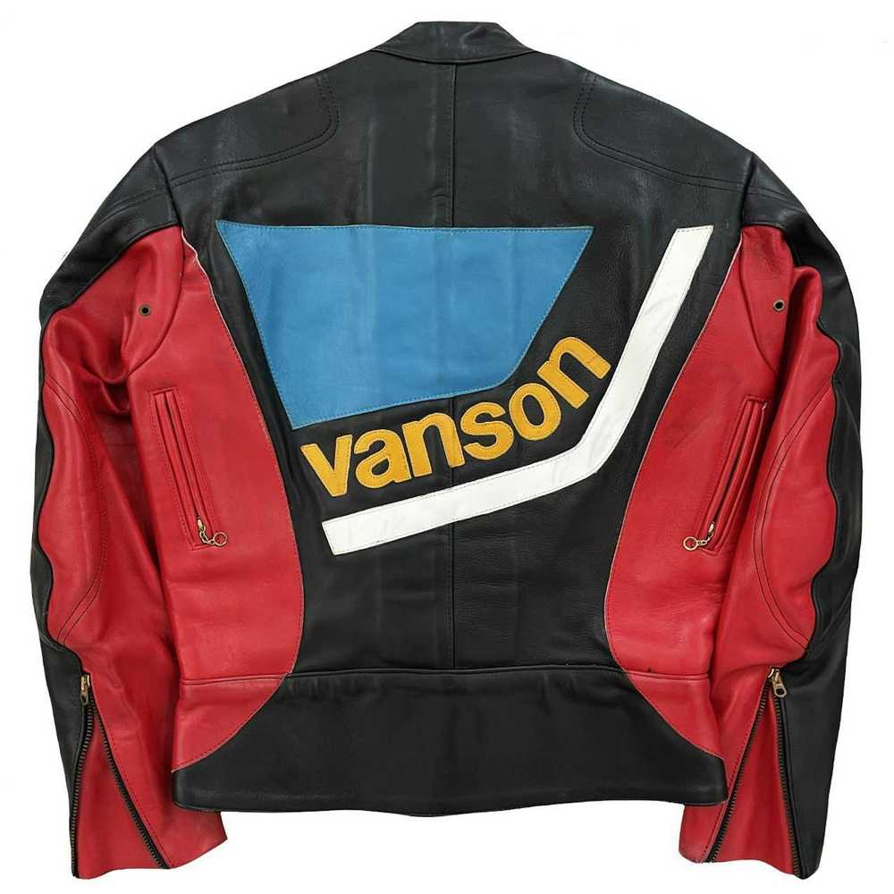 Vanson Leathers Vanson Leathers Motorcycle Racer … - image 2