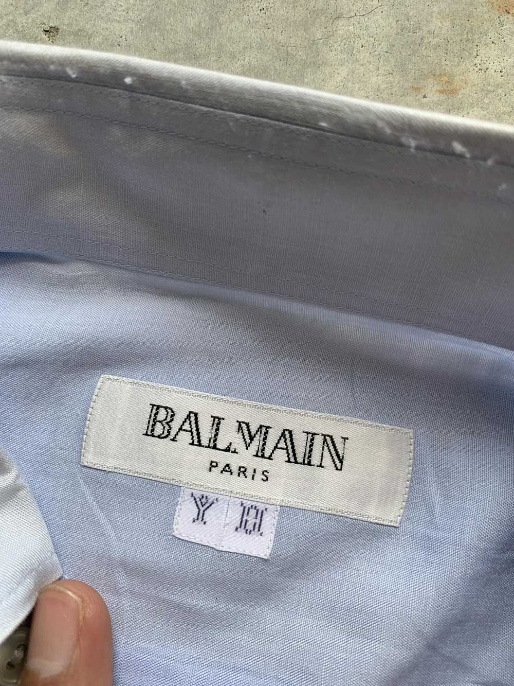 Balmain × Vintage Vintage Balmain Paris Button Up… - image 5