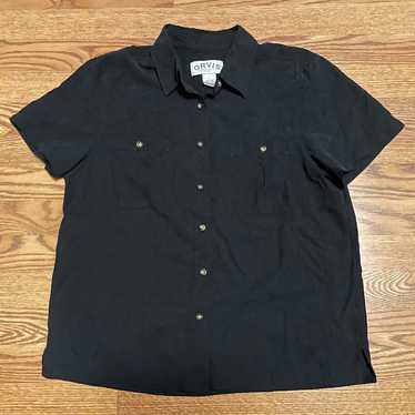 Orvis Silk shirt Large