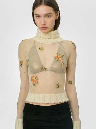 AA Milano Embroidered Top