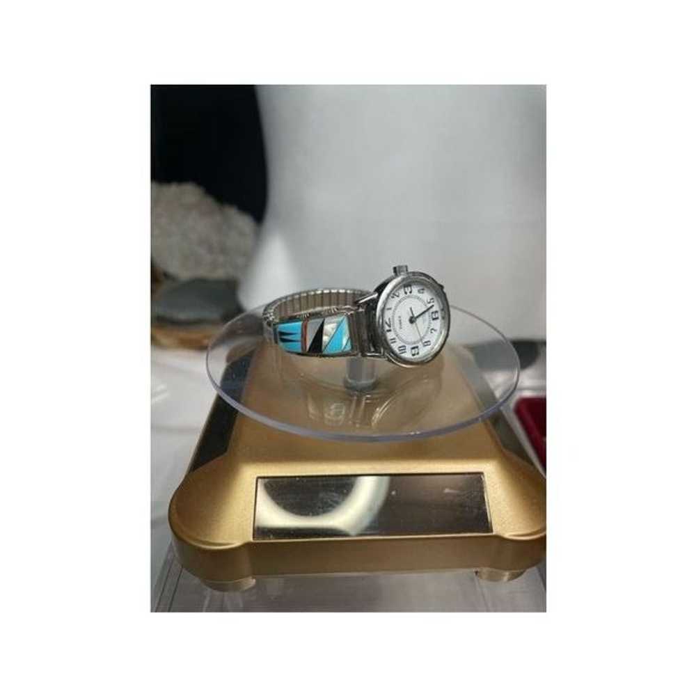 Vintage times sterling silver wristwatch - image 10