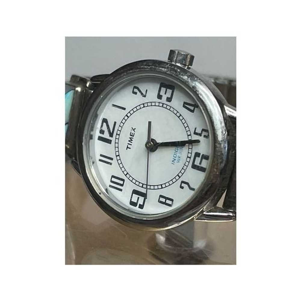 Vintage times sterling silver wristwatch - image 3