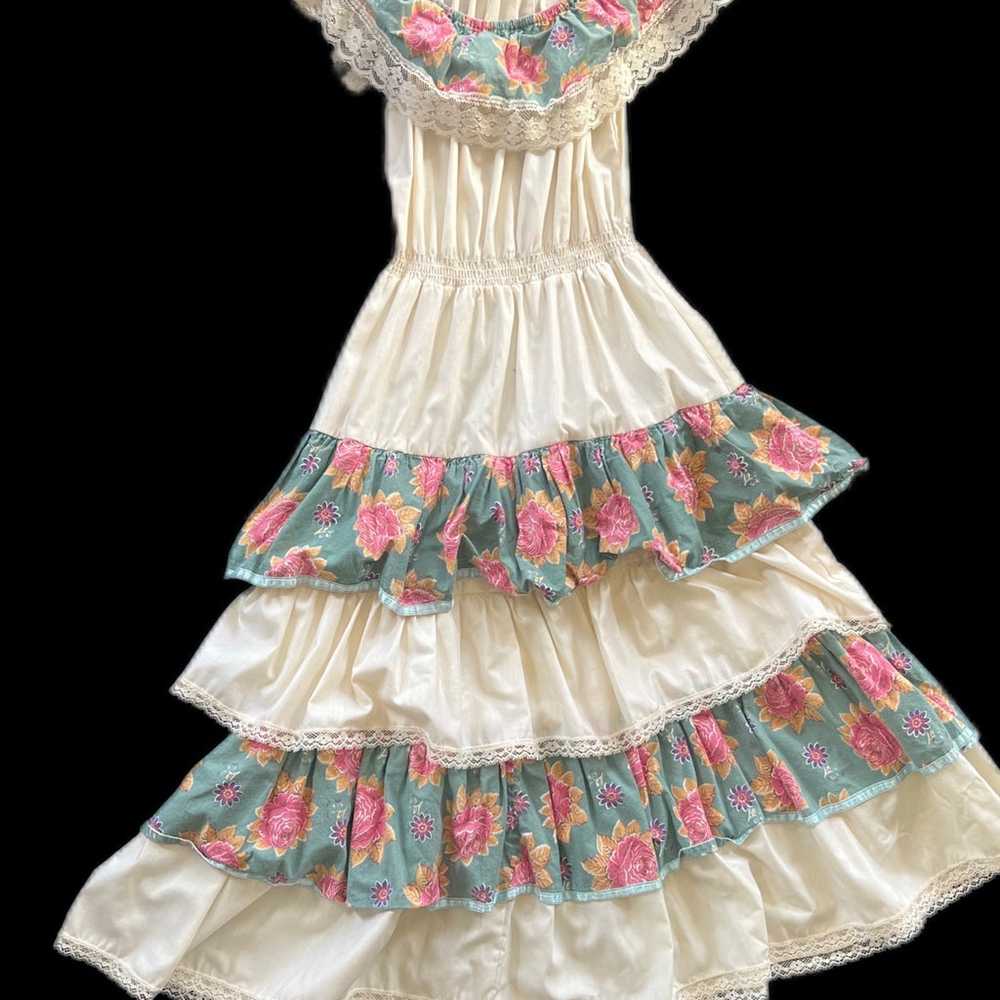 Vintage Young Edwardian by Arpeja Prairie Dress - image 3