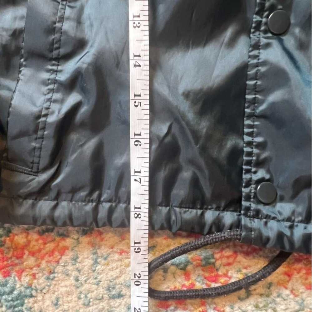 Champion Black Cropped windbreaker Jacket size XS - image 3
