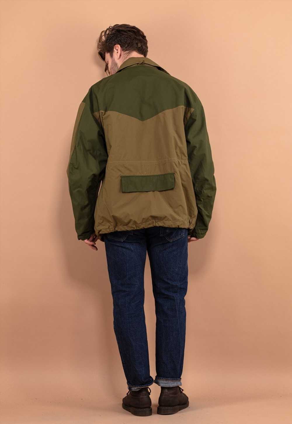 Vintage 00's Men Transitional Mesh Jacket in Green - image 3