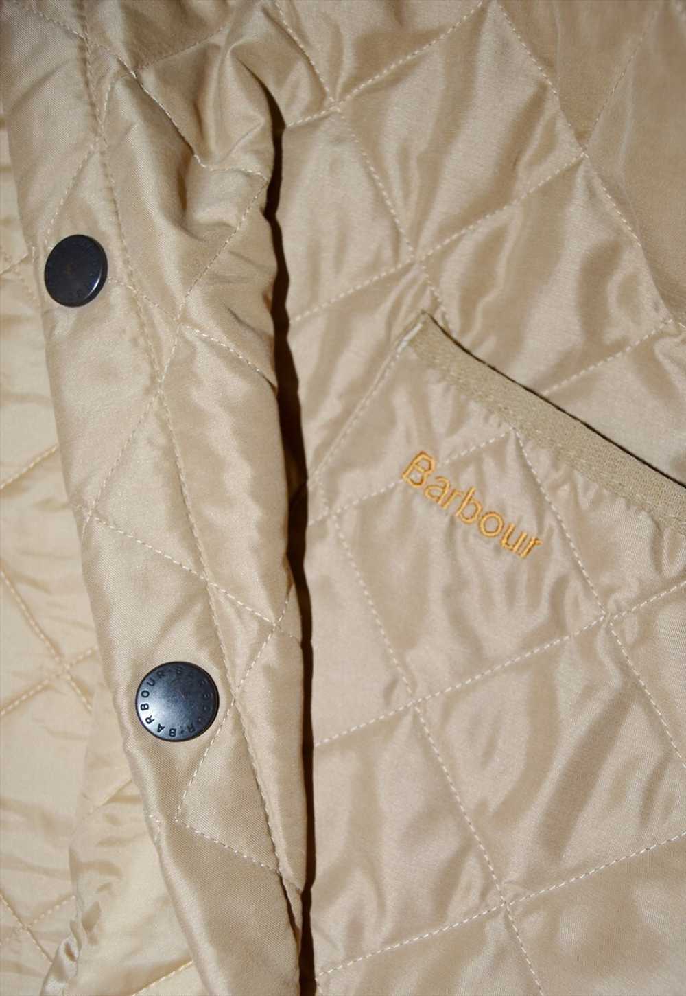 Vintage 90s Barbour Quilted Embroidered Logo Jack… - image 5