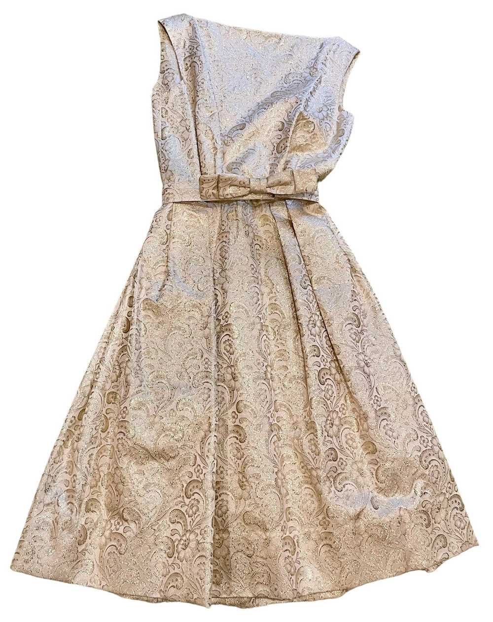 1950's Gold Dress - image 1