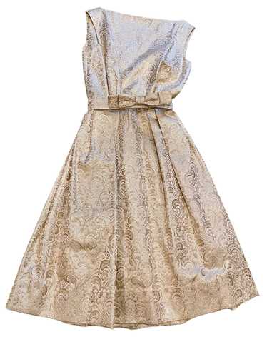 1950's Gold Dress - image 1