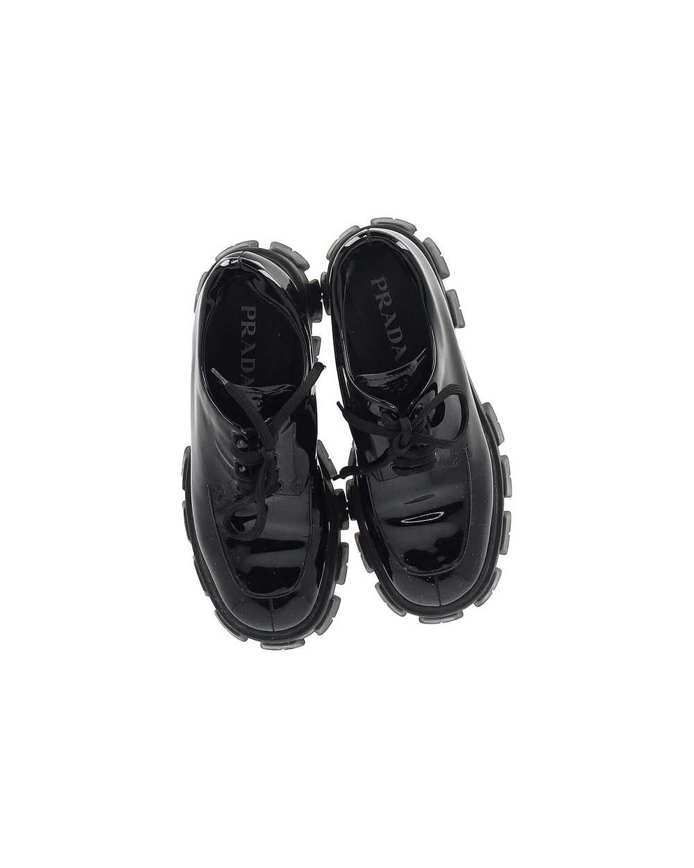 Product Details Prada Black Patent Monolith Platf… - image 6