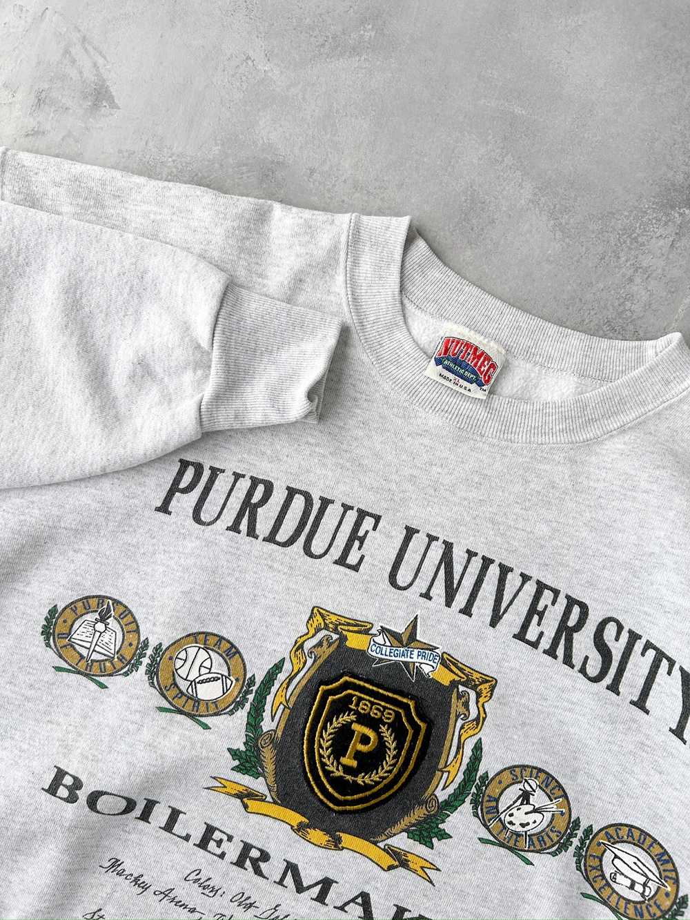Purdue University Sweatshirt 90's - XL - image 2