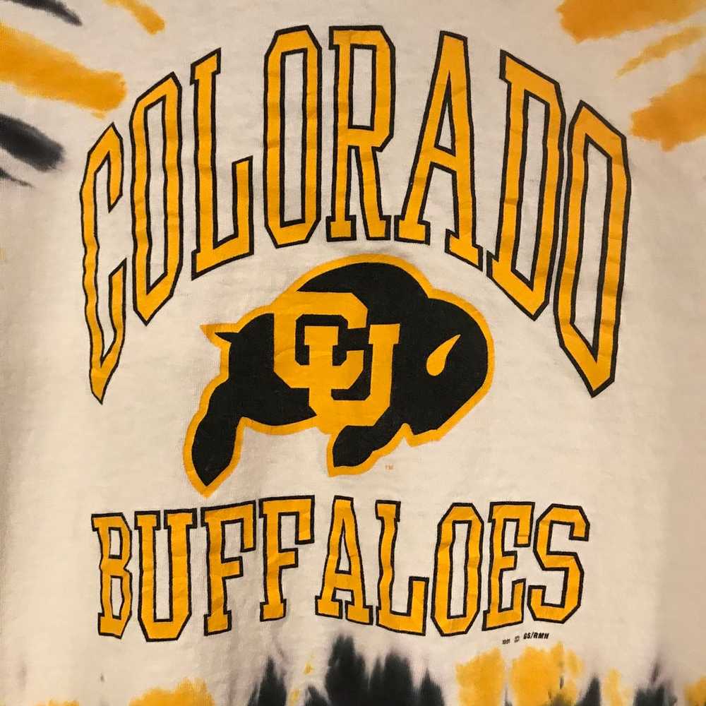 Vintage 1991 Adult University Colorado Buffaloes … - image 2