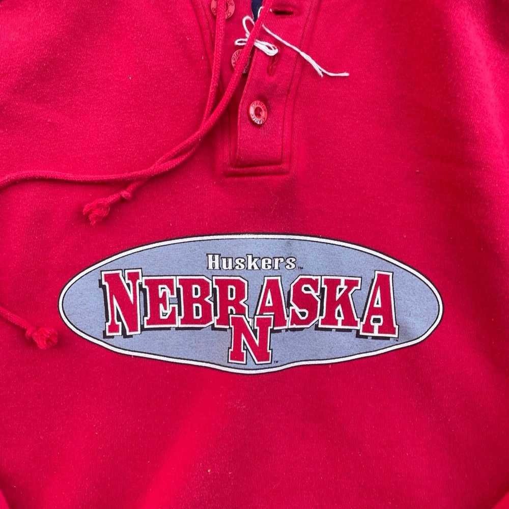 Vintage Nebraska Huskers Hoodie - image 3