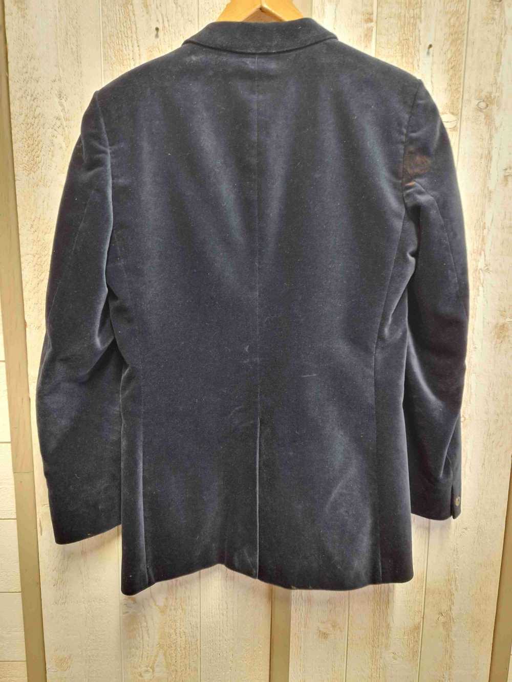 Velvet blazer - Dark navy blue velvet jacket from… - image 6